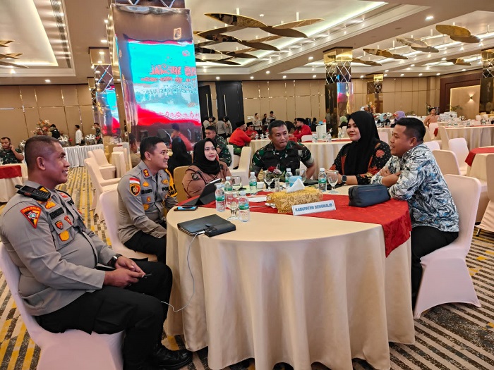 Bupati Bengkalis Ikut Rakor Lintas Sektoral Pengamanan Pemilu Tahap II