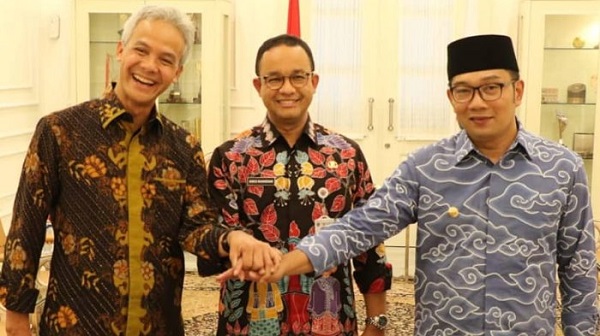 Survei Indikator: Anies, Ganjar, Ridwan Kamil Jadi  Capres Pilihan Anak Muda, Posisi Prabowo?