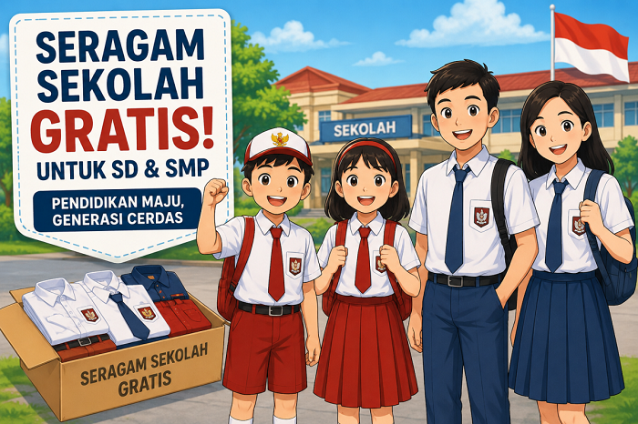 Disdik Pekanbaru Targetkan Seragam Sekolah Gratis Dibagikan Oktober