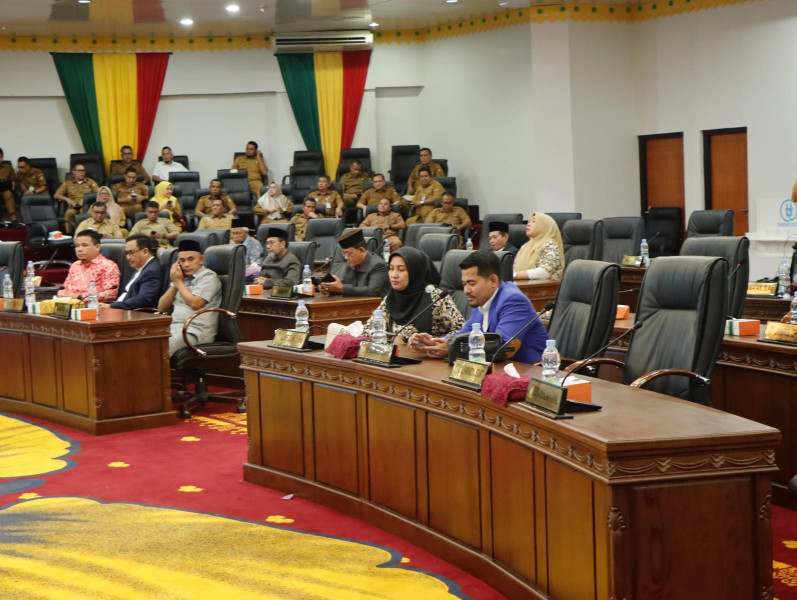 Pj Bupati Kampar Sampaikan Dua Rancangan Peraturan Daerah Kabupaten Kampar Tahun 2024