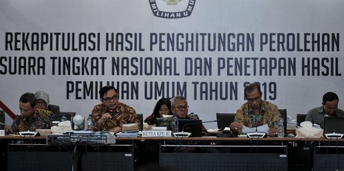 Rekapitulasi Suara Pilpres di KPU Tuntas, Jokowi-Ma'ruf  Menang, Prabowo Sandi Kalah...