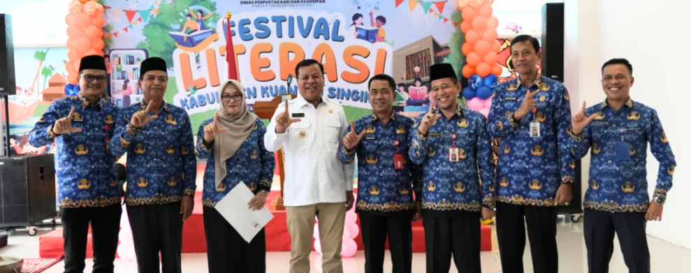 Bupati Kuansing Tegaskan Perpustakaan sebagai Rumah Ilmu yang Inklusif dan Ramah Masyarakat