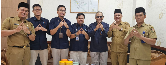 Pelaksanaan Sensus Ekonomi, BPS Bangun Sinergi Bersama Diskominfo Kuansing