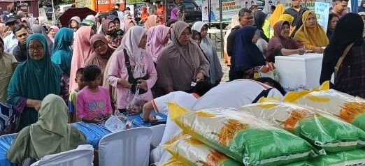 Pasar Murah DWP Riau, Minyakita Rp14.000, Beras SPHP Rp58.000