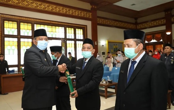 Ini Pesan Bupati Alfedri Kepada Pengurus Baznas Siak Yang Baru DIlantik