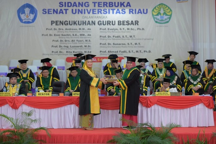 Universitas Riau Kembali Lahirkan Lima Guru Besar, Ini Nama-namanya...