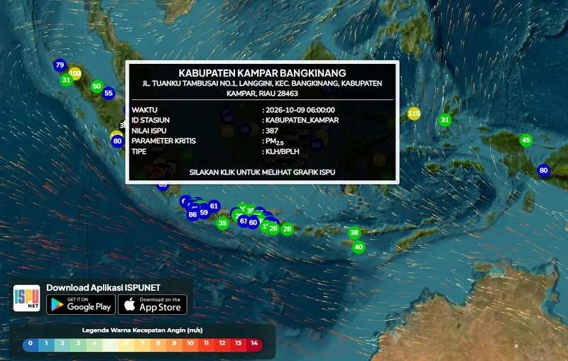 Polutan Berkurang, Kota-kota di Riau Masih Tidak Sehat