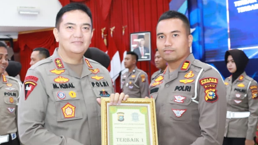Satlantas Polres Rohil Raih 2 Penghargaan Terbaik Di HUT Lalin Bhayangkara ke 67