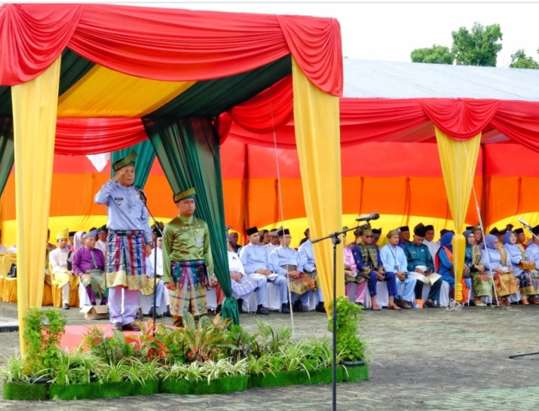 Pimpin Apel Hari Jadi Kepulauan Meranti ke-16, Asmar Ucapkan Terima Kasih untuk Pejuang Pemekaran