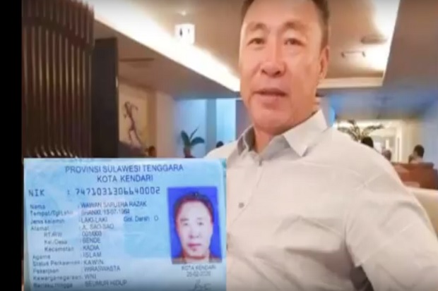 Diduga Palsukan KTP, Mr Wang TKA Asal China Ganti Nama Jadi Wawan Saputra Razak, Gubernur: ya harus Ditangkap...
