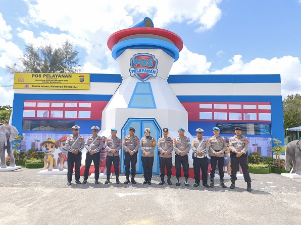 Posyan Bengkalis Sediakan Pijat Hingga Servis Motor Gratis di Lintas Sumatera