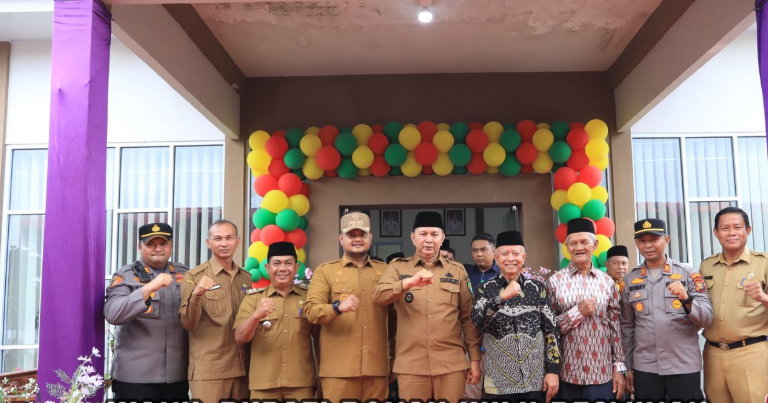 Alhamdulillah... Gedung Kantor Lurah Ujung Batu  Resmi Beroperasi