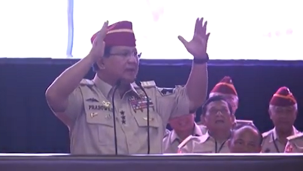 Di HUT  Gerindra, Doa Prabowo: Ya Tuhan, Berilah Kesehatan, Kekuatan Bisa Melihat Indonesia Aman, Adil dan Makmur...