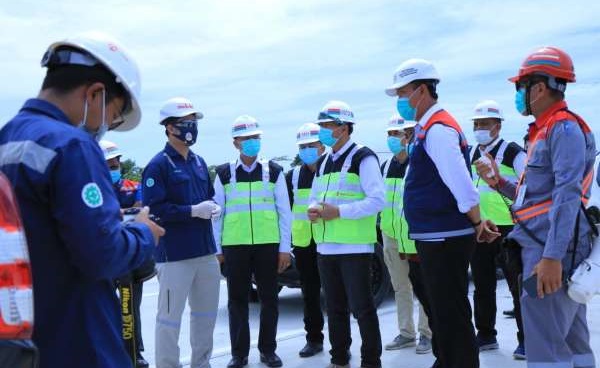 Wali Kota Tinjau Lokasi Pembangunan Ruas Tol Pekanbaru - Padang