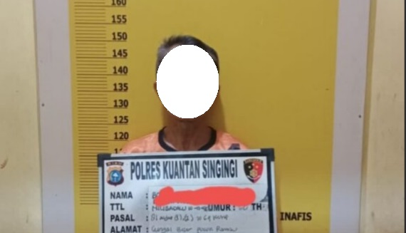 Polisi di Kuansing Amankan Kakek 60 Tahun Terkait Dugaan Perbuatan Cabul Terhadap Anak di Bawah Umur