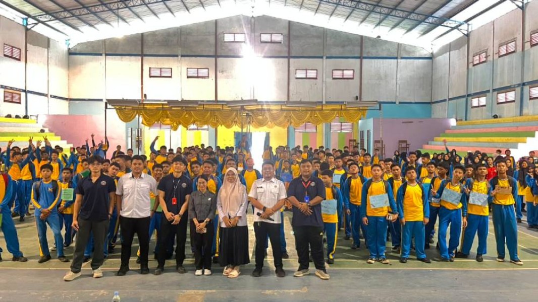 Goes to School di SMK Taruna Persada, Diskominfotiksan Dumai Ajak Siswa Cerdas Digital dan Bentengi Diri dari Judi Online