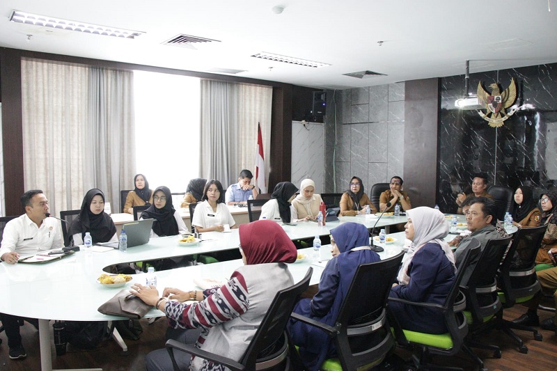 Tim Badan Gizi Nasional  Koordinasi  Pelaksanaan Program Makan Bergizi Bersama Pemko Pekanbaru