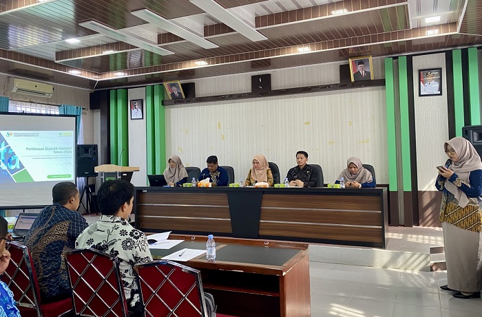 Kadis Sosial Bengkalis, Sambut Baik Kegiatan Pembinaan Statistik Sektoral Tahun 2024