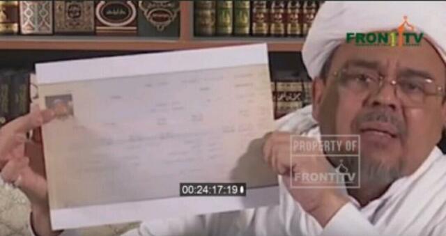 Kuasa Hukum Sebut Surat yang Dipegang Rizieq Shihab Berasal dari Intelijen Arab Saudi