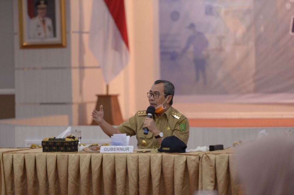 Angka ODP di Riau Capai 14.989 Orang, Gubri: karena Banyak Warga Pulang dari Luar Negeri