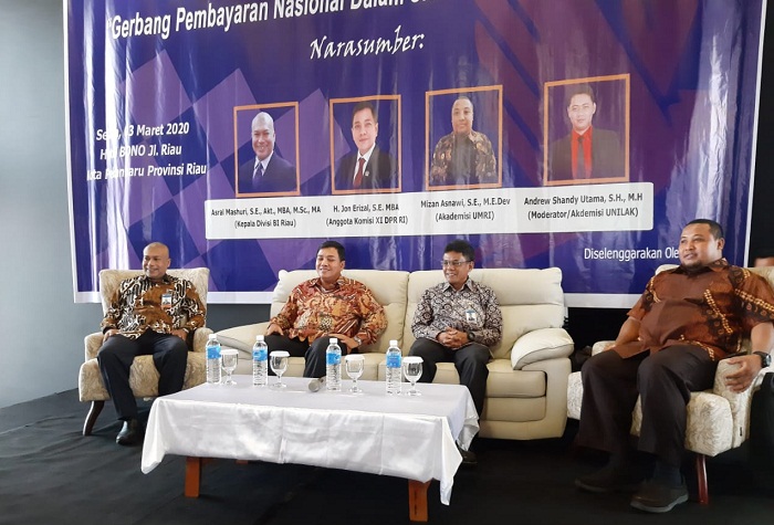BI Riau Sosialisasikan GPN dan Pekan QRIS Nasional 2020