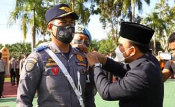 Wakil Bupati Siak Pimpin Apel Gelar Pasukan Operasi Ketupat 2022