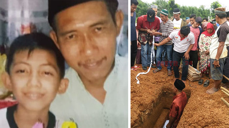 Tewas Dibunuh, Jenazah M Solihin Dikebumikan Tak Jauh dari Makam Ayahnya, Ibunya Masih Hilang