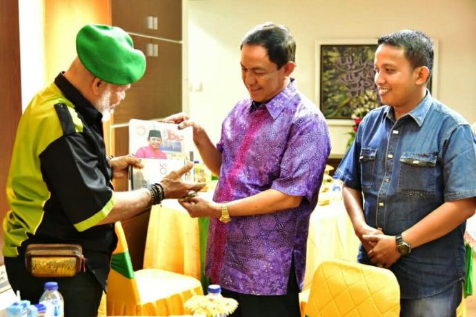 Bupati HM Wardan Jamu Makan Malam Raden Andik Jaya Prawira