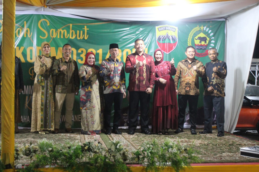 Pemkab Rohil Gelar Pisah Sambut Dandim 0321 Rohil