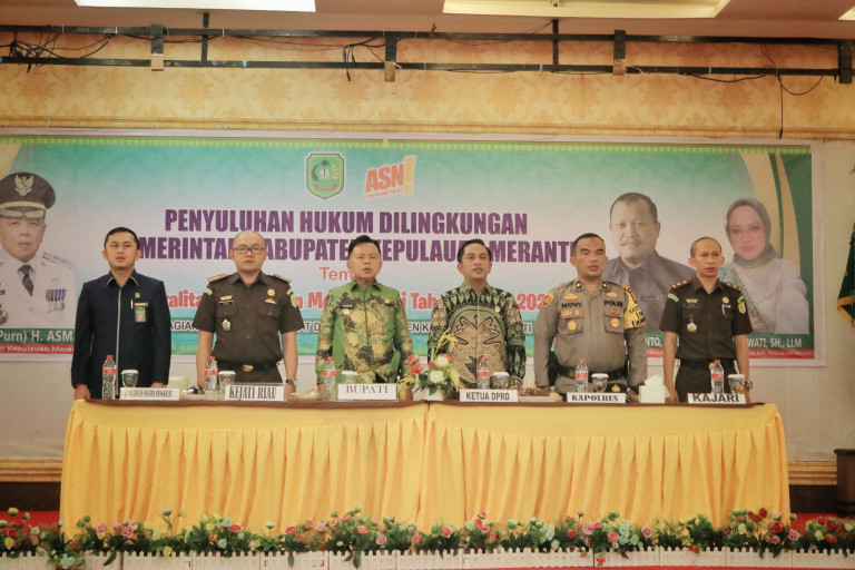 Pemkab Meranti Gelar Penyuluhan Hukum Netralitas Pemilu Bagi ASN