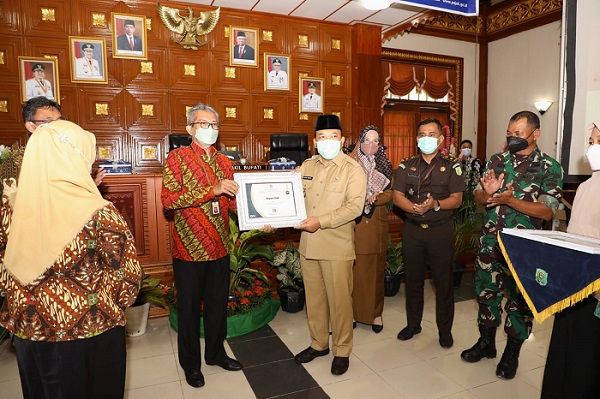 Wabup Husni Merza Buka  Pekan Panutan Pajak Kabupaten Siak  2022