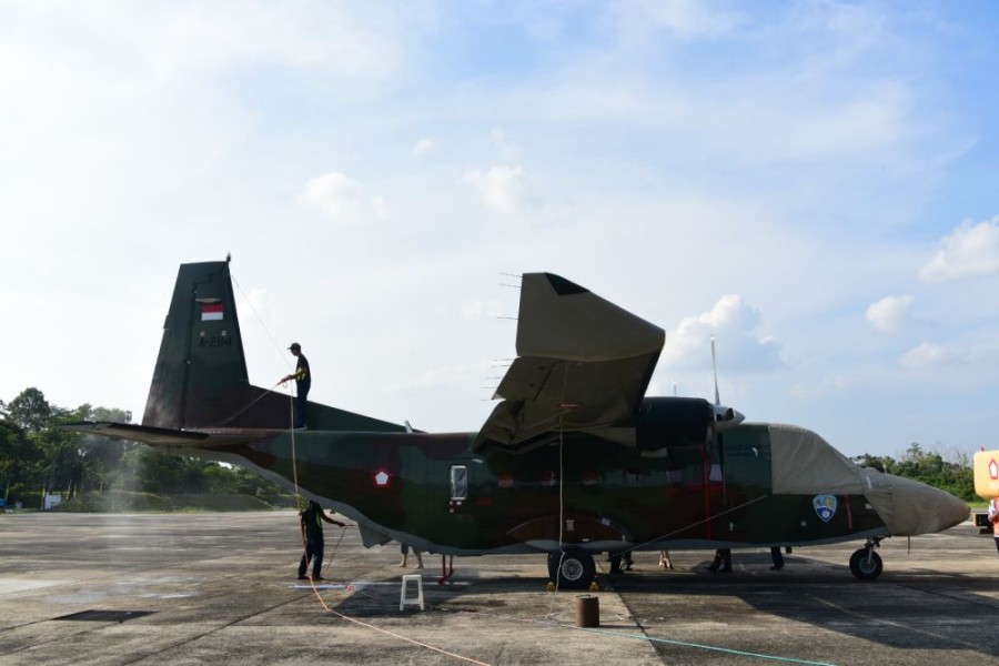 Hujan Buatan Digenjot, Pesawat Caravan Dikerahkan Atasi Karhutla Riau