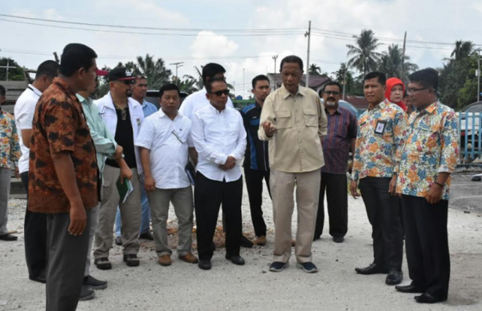 Bupati Azis Zaenal Tinjau Sejumlah Desa di Kampar Kiri dan Gunung Sahilan