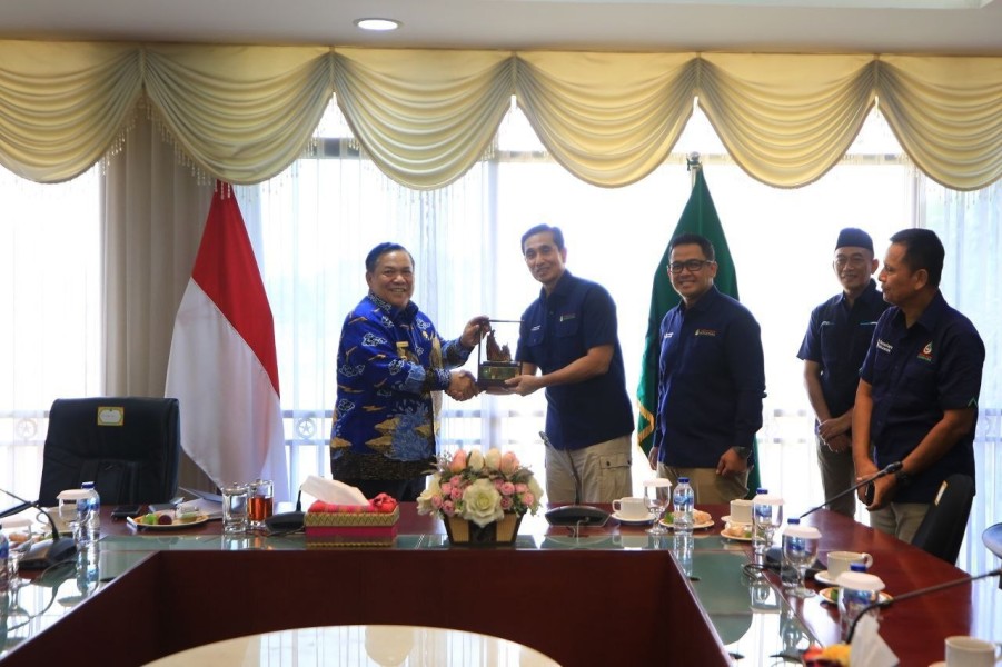 Plt Gubri Terima Audiensi PT Agrinas Palma Nusantara, Bahas Pemanfaatan untuk Daerah