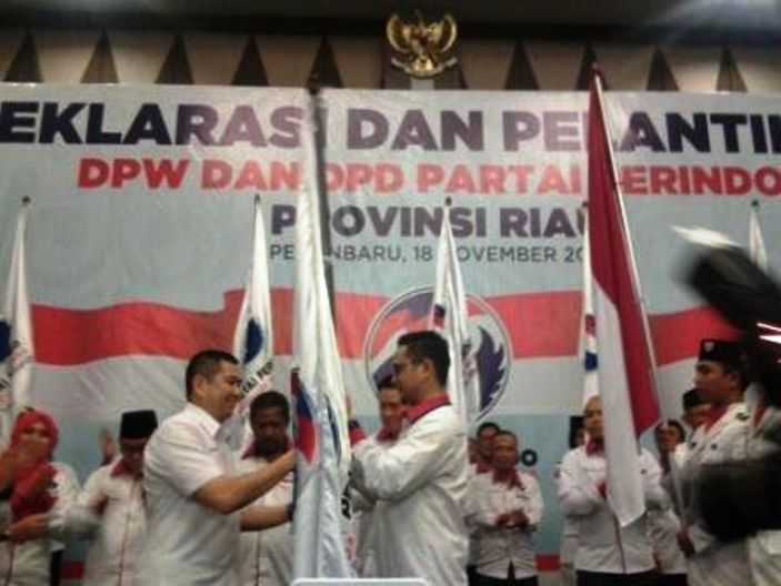 Hary Tanoe Lantik Pengurus DPD dan DPW Perindo Riau
