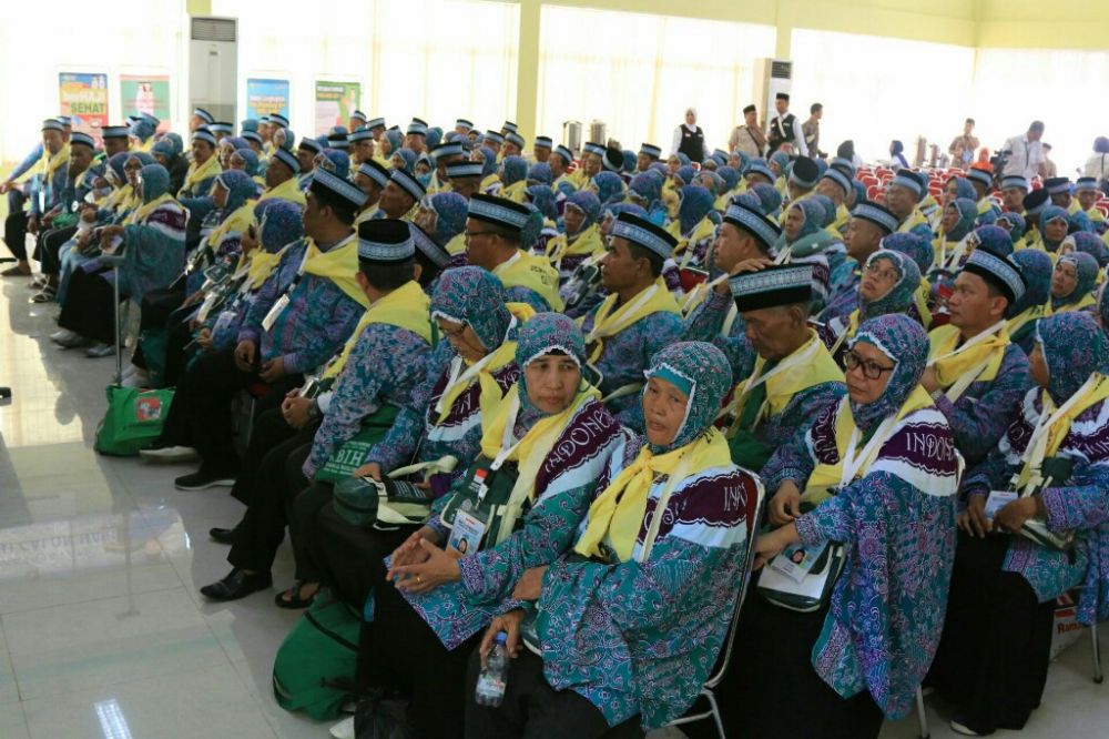 187 CJH Asal Kota Dumai Tiba di EHA Riau