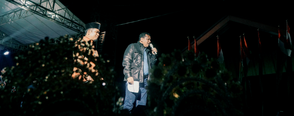 Bupati Kuansing Suhardiman Hadiri Acara Pembukaan festival Pacu Jalur di Pasar Gunung