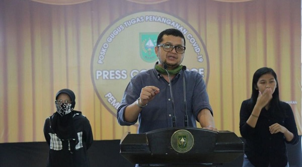 Korban Positif Covid-19 di Riau Bertambah Tiga Orang, Total 45 Kasus