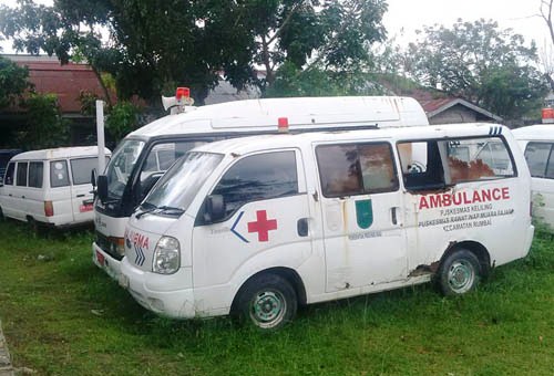 Tak Terurus, Sejumlah Kendaraan Dinas Milik Pemko Pekanbaru Mulai Berkarat