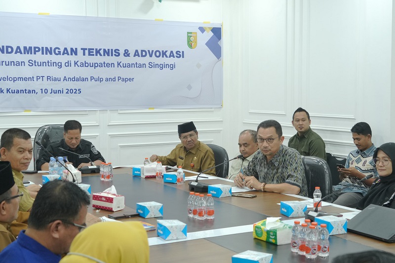 Demi Masa Depan, RAPP dan Pemkab Kuansing Sepakati Kerjasama Program Pencegahan dan Percepatan Penurunan Stunting