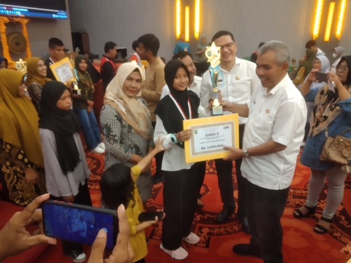 Muthia Syakira Kembali Pertahankan Gelar Juara O2SN-PDBK