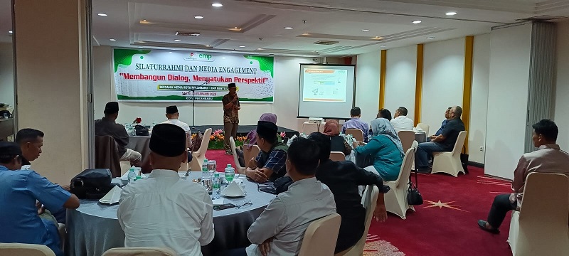 EMP Gelar Silaturahmi Bersama Pemimpin Media di Pekanbaru