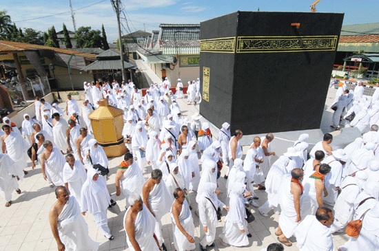 56 JCH dari Dua Kecamatan di Rohul Ikuti Manasik Haji