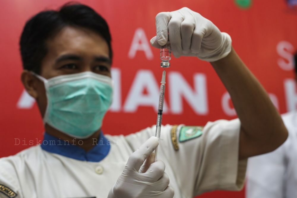 Berikut Sepuluh Orang Pertama di Kuansing yang akan Disuntik Vaksin Sinovac