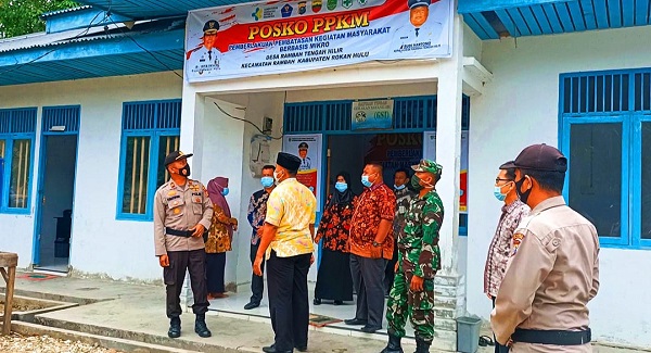 PPKM Mikro Diberlakukan di Kecamatan Rambah  Rokan Hulu