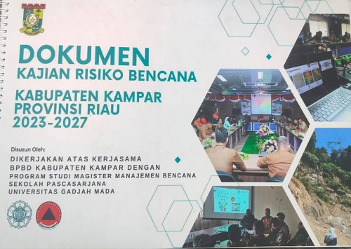 Diberitakan Dokumen Kajian Resiko Bencana tak kunjung Rampung, Kalaksa BPBD Kabupaten Kampar  Sampaikan Klasifikasi