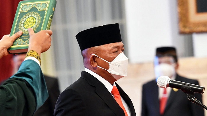 Dilantik Jokowi, Ganip Warsito Gantikan Doni Monardo Pimpin BNPB