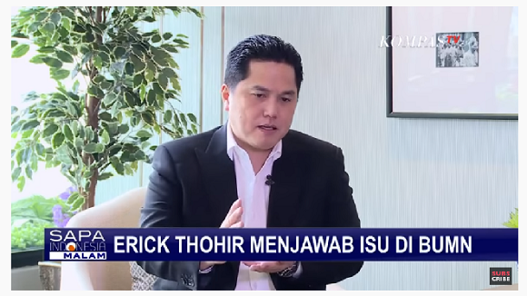 Jurus Erick Thohir  Kalahkan  Kekuatan Ekonomi Syariah Malaysia