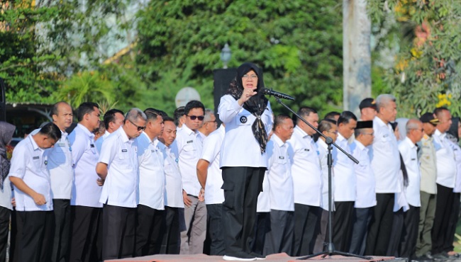 Bupati Siak Tekankan ASN Harus Survive Hadapi Tekanan Fiskal