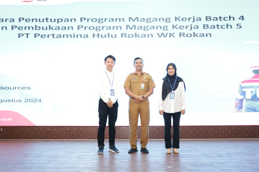 114 Putra Putri Riau Jalani Magang Kerja Angkatan ke-5, Ikhtiar PHR Tingkatkan SDM Unggul Berdaya Saing